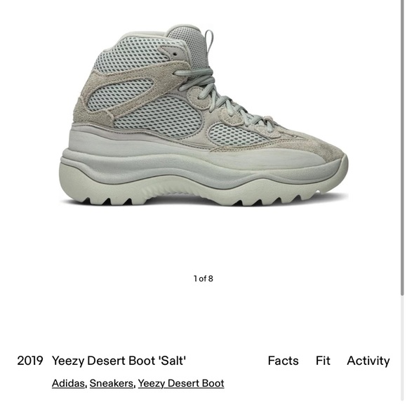 2019 Yeezy Desert Boot 'Salt' Shoes